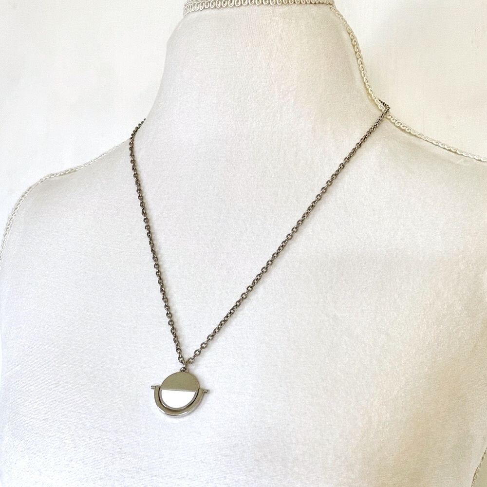 baublebar geometric pendant necklace